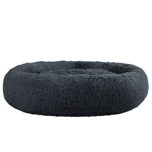 i.Pet Pet Bed Dog Cat 110cm Calming Extra Large Soft Plush Dark Grey (FREE AU SHIPPING)