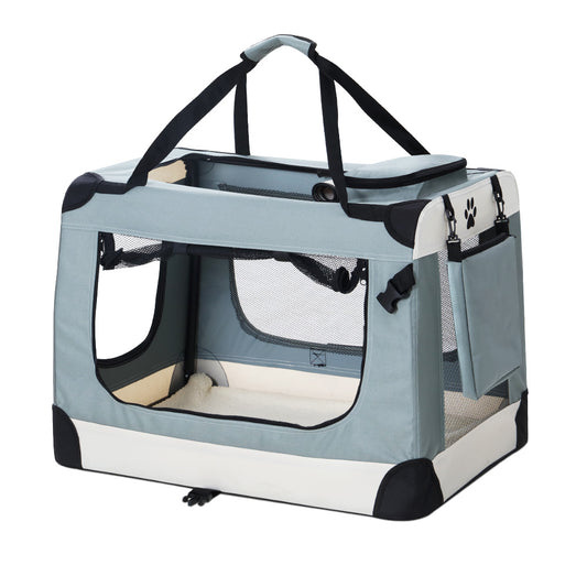 i.Pet Pet Carrier Soft Crate Dog Cat Travel 90x61CM Portable Foldable Car 2XL (FREE AU SHIPPING)