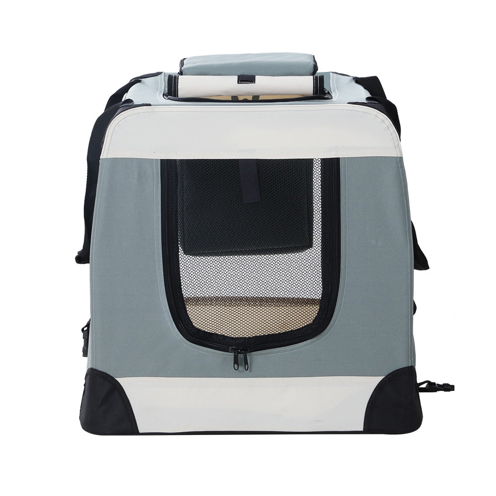 i.Pet Pet Carrier Soft Crate Dog Cat Travel 90x61CM Portable Foldable Car 2XL (FREE AU SHIPPING)