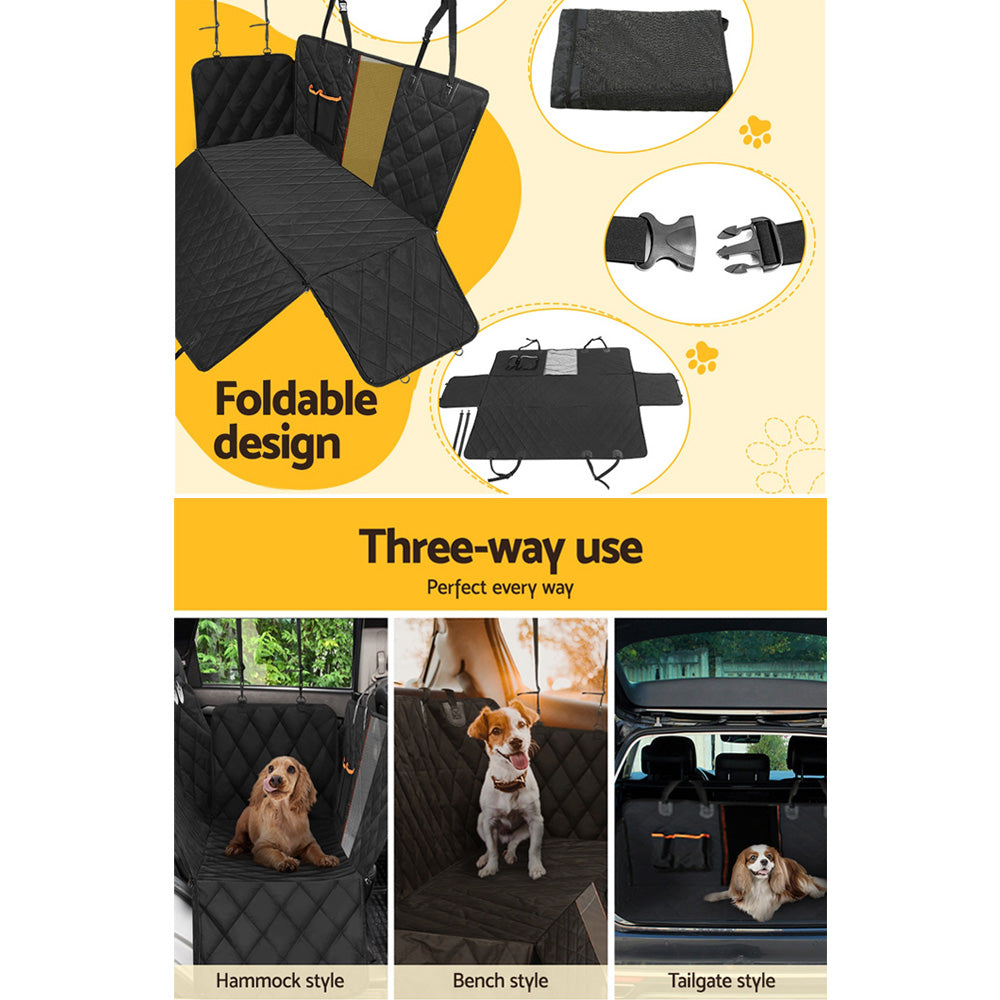 i.Pet Pet Car Seat Cover Dog Protector Hammock Back Waterproof Belt Non Slip Mat (FREE AU SHIPPING)